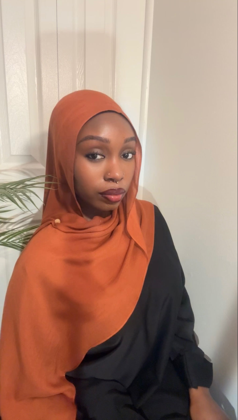 Modal Hijab Set - Amber