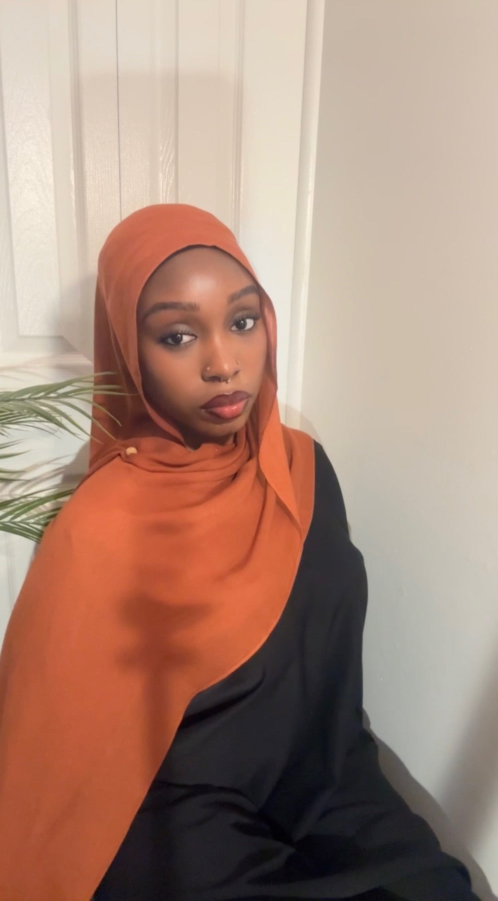 Modal Hijab Set - Amber