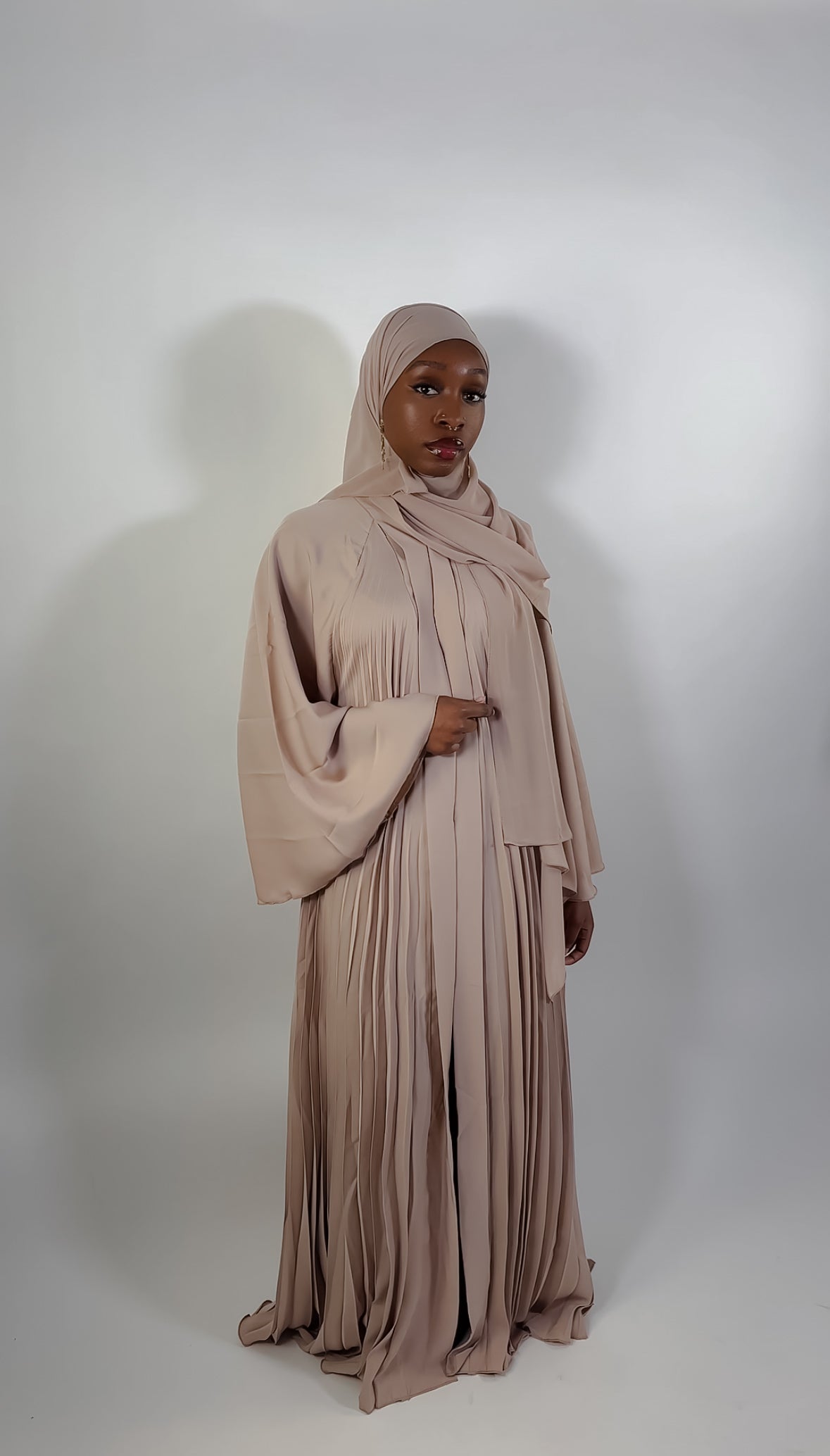 Alina Abaya Set - "Beige"