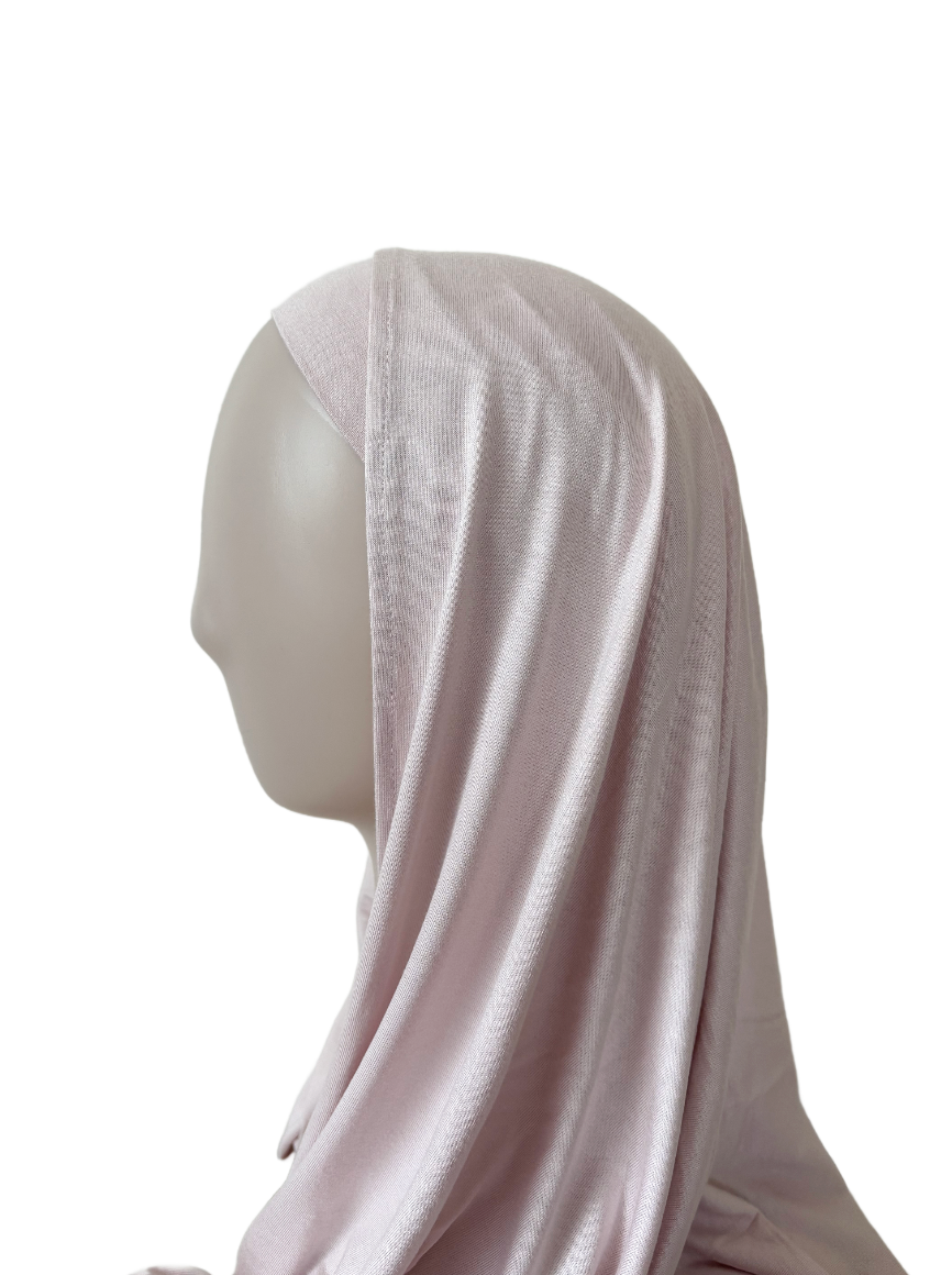 Jersey Hijab Set - Blush
