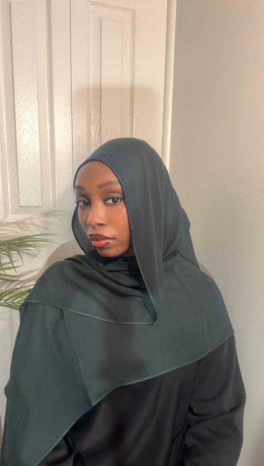 Modal Hijab Set - Evergreen