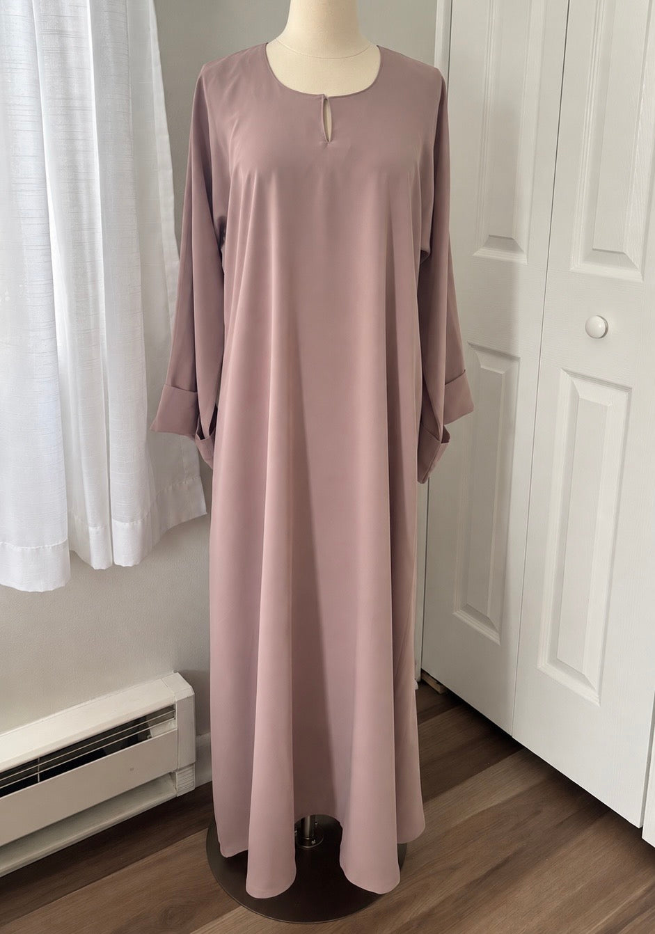 Rose Blush Abaya