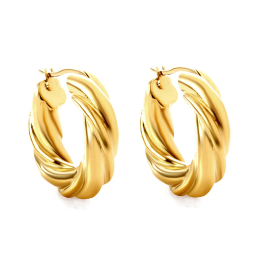 Zara - Twist Hoops