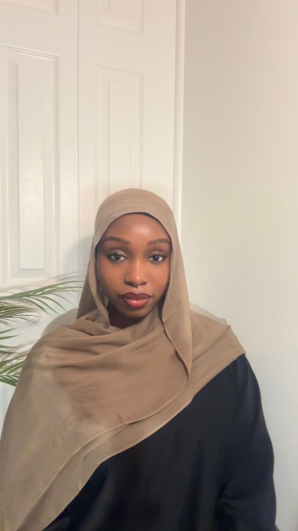 Modal Hijab Set — Praline