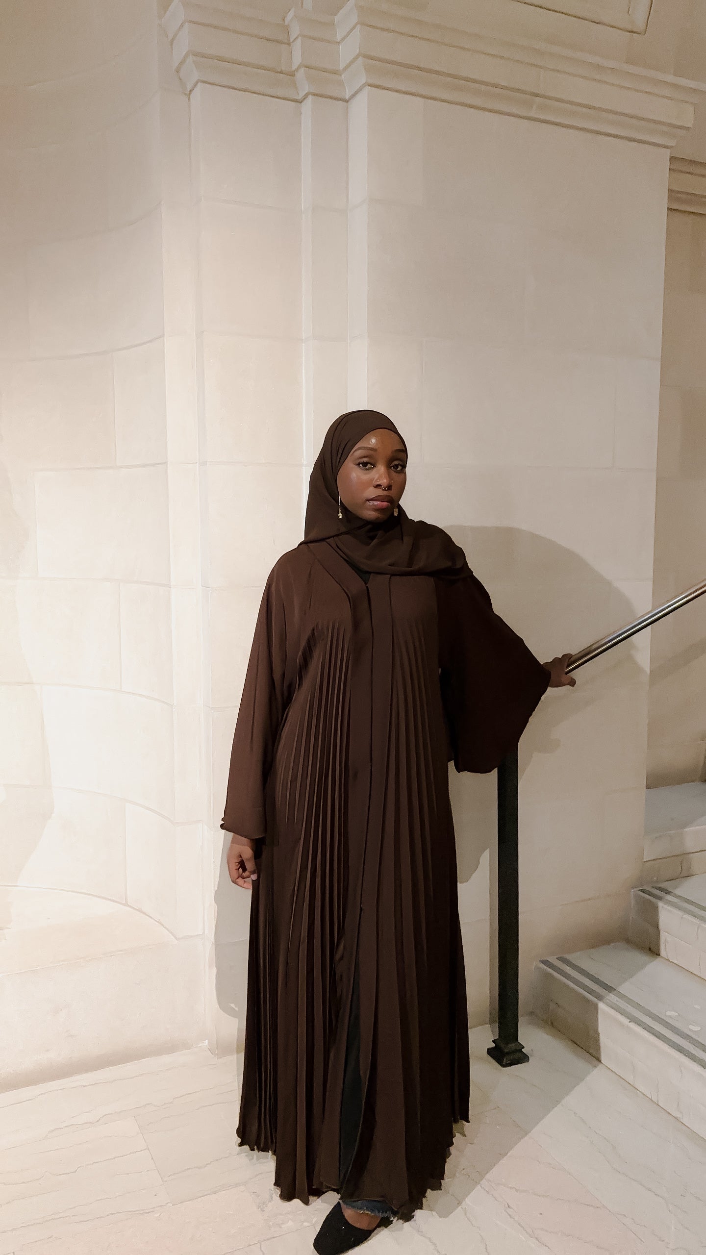 Alina Abaya Set - "Mocha"