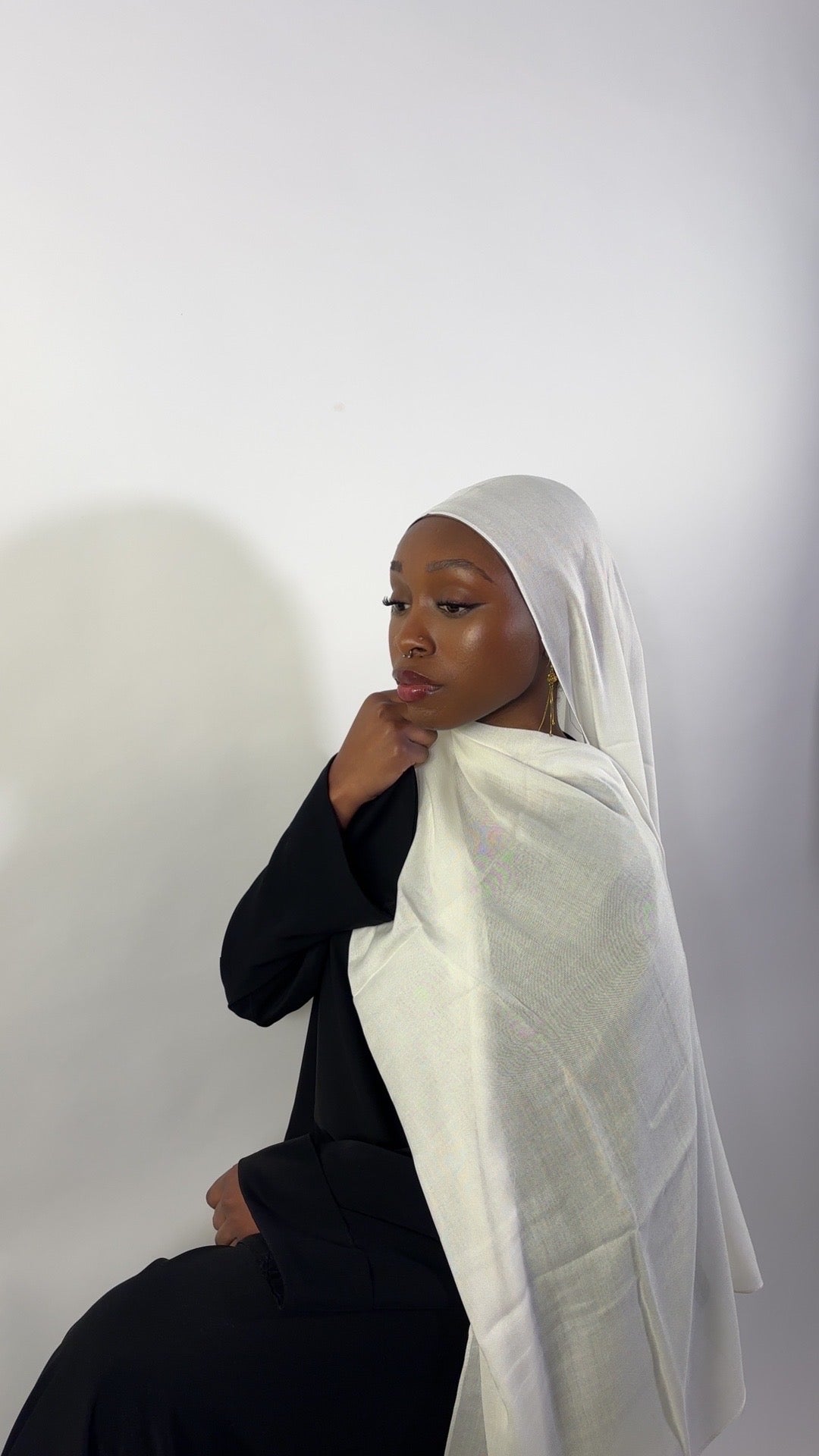 Essential Modal Hijab - Ivory