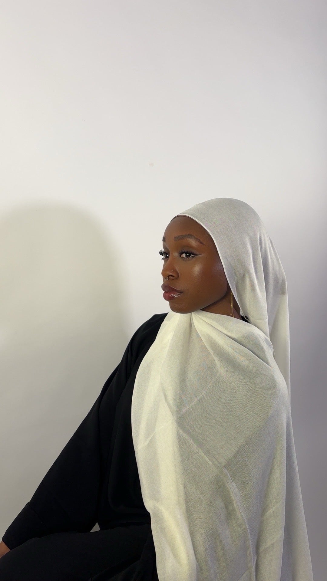Essential Modal Hijab - Ivory