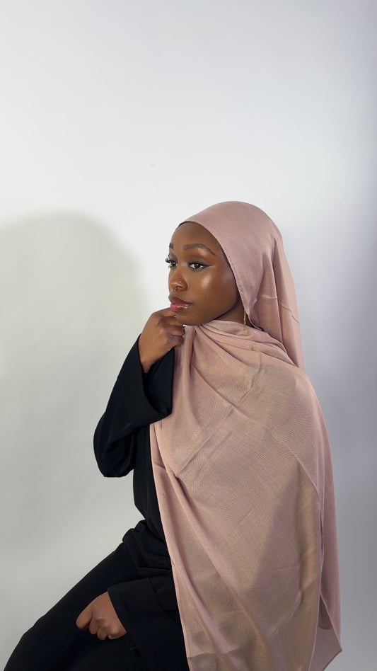 Essential Modal Hijab - Turkish Rose