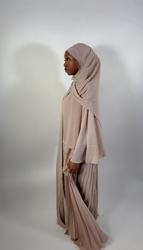Alina Abaya Set - "Beige"