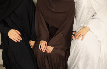 Alina Abaya Set - "White"