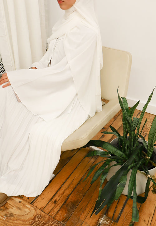 Alina Abaya Set - "White"