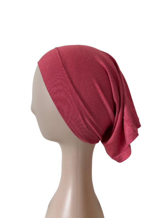 Cotton Jersey Undercap - Cherry