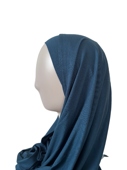 Jersey Hijab Set - Sapphire