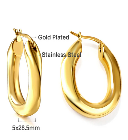 Zayna - Hoop Earrings