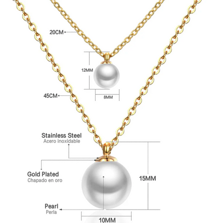 Sufiyah - Pearl Necklace