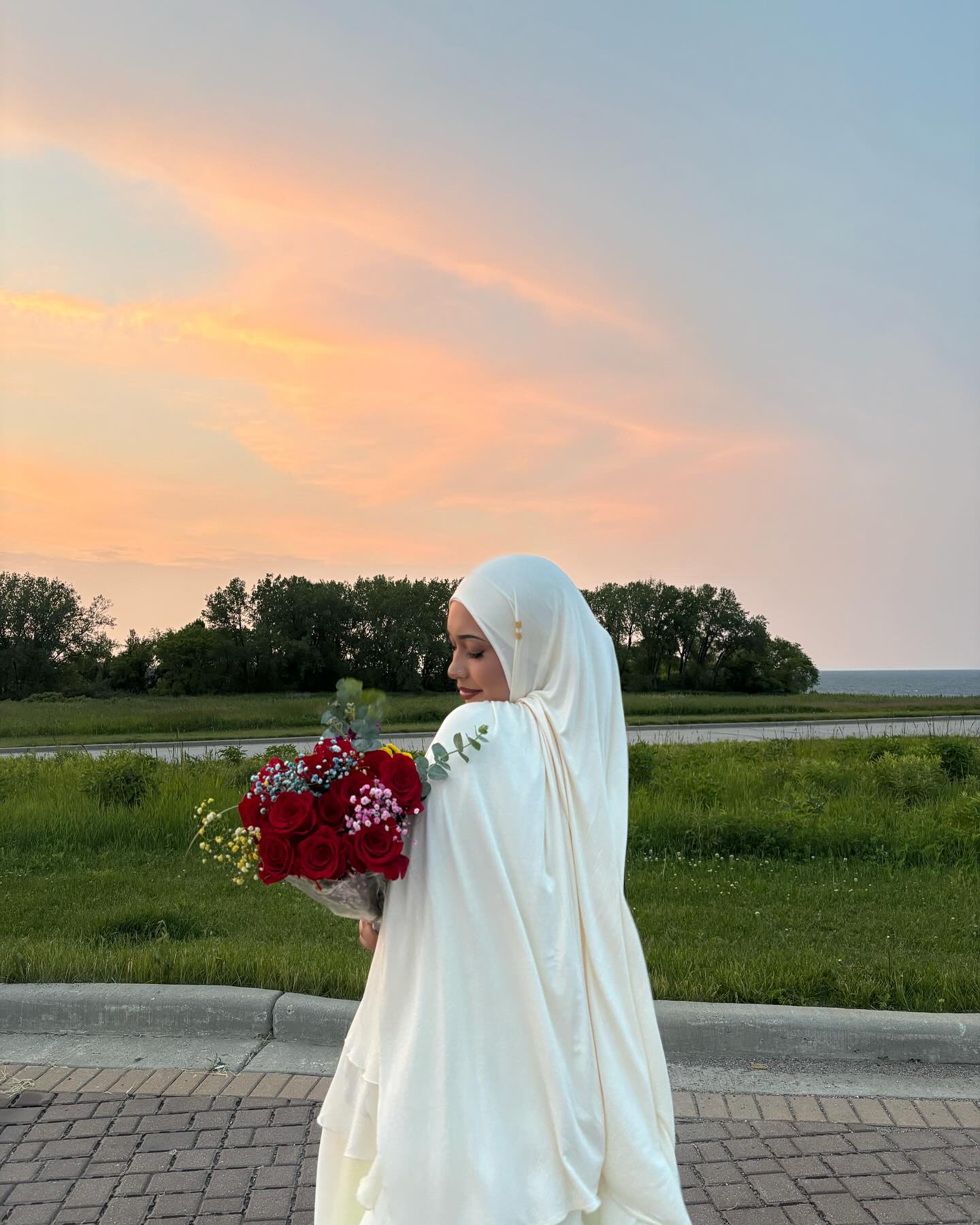 Jersey Hijab Set - Ivory